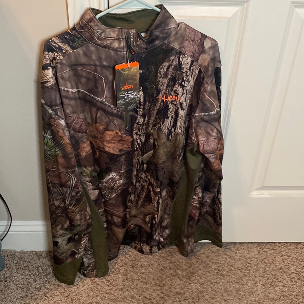 Dri-fit mossy oak men’s camo size large